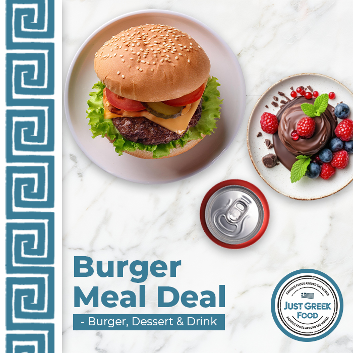 Gyro Hero Glasgow Burger Meal Deal